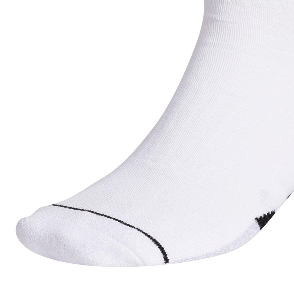 Men's Cushioned Quarter Crew Socks - White
