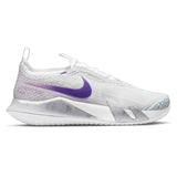Nike React Vapor NXT Women's Tennis Shoe (Light Grey/Purple/Fuchsia)