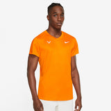 Nike Men's Rafa Dri-FIT Challenger Top (Orange/Deep Royal Blue)