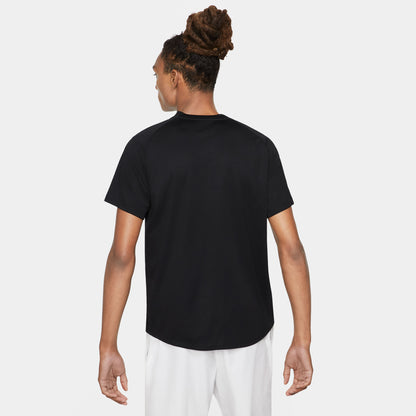 Nike Men's Dri-FIT Victory Top (Black/White) - RacquetGuys.ca