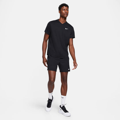 Nike Men's Dri-FIT Victory 7-Inch Shorts (Black/White) - RacquetGuys.ca