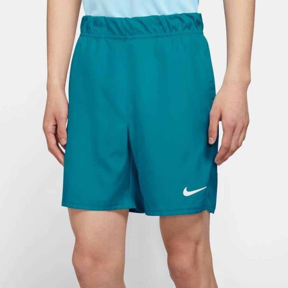 Nike Men's Dri-FIT Victory 7-Inch Shorts (Bright Spruce/White) - RacquetGuys.ca