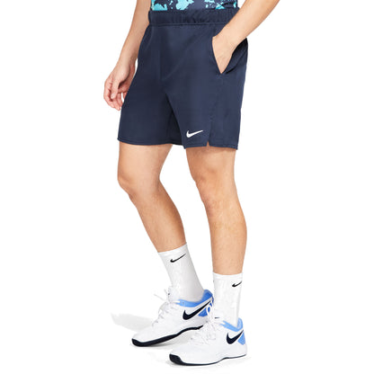 Nike Men's Dri-FIT Victory 7-Inch Shorts (Obsidian/White) - RacquetGuys.ca