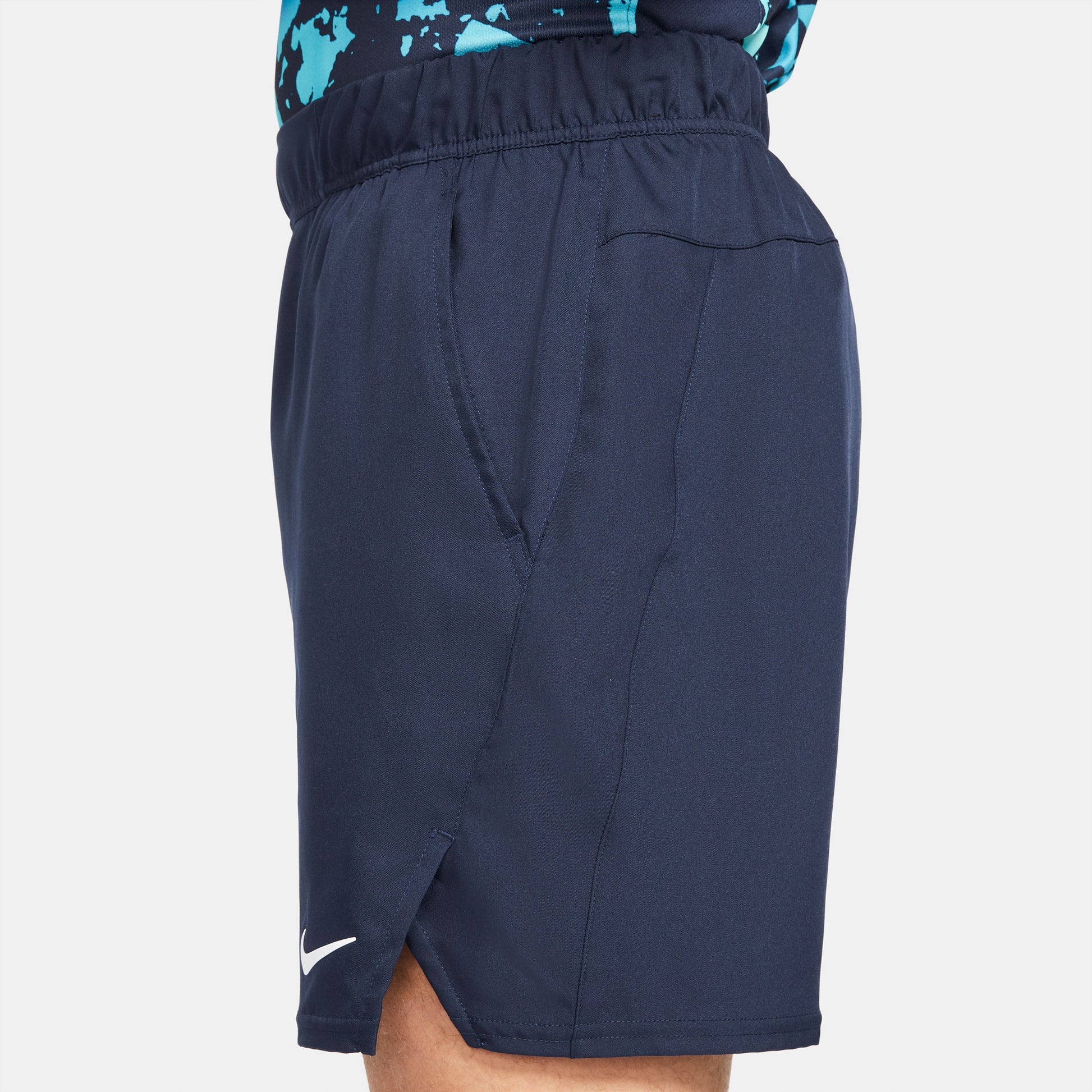 Nike Men's Dri-FIT Victory 7-Inch Shorts (Obsidian/White) - RacquetGuys.ca