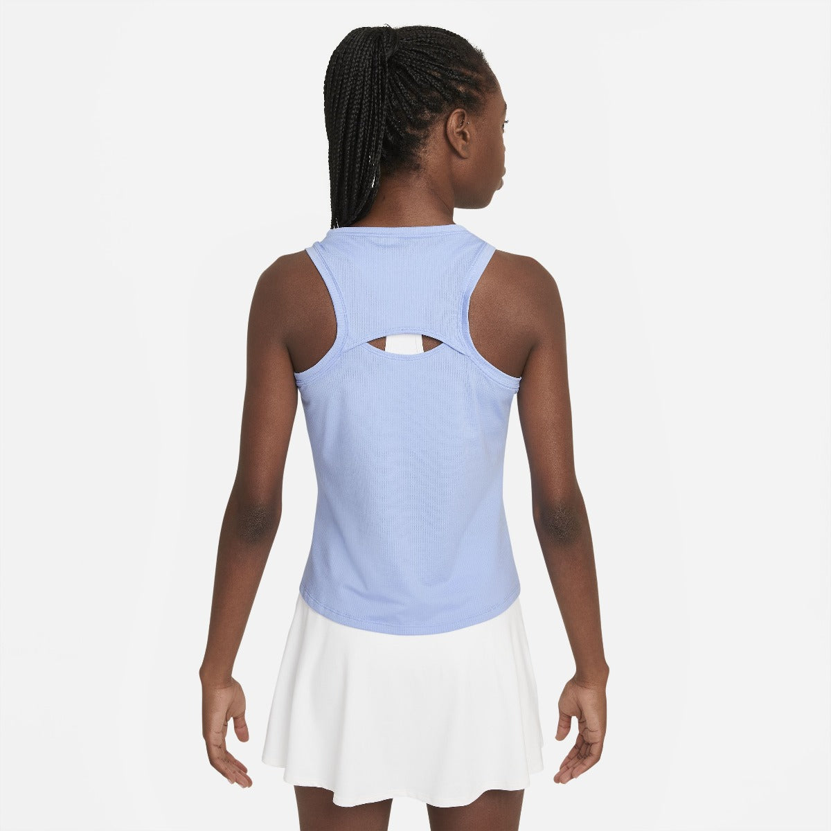 Nike Women's Dri-FIT Victory Tank (Aluminum/Black) - RacquetGuys.ca