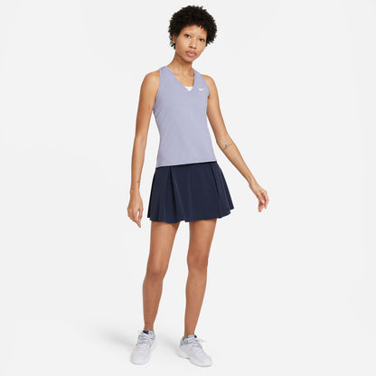 Nike Women's Dri-FIT Victory Tank (Indigo Haze/White) - RacquetGuys.ca