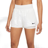 Nike Women's Dri-FIT Victory Short (White/Black)