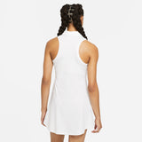 Nike Women's Victory Polo Dress (White/Black) - RacquetGuys.ca