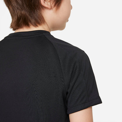 Nike Boys' Dri-FIT Victory Top (Black/White) - RacquetGuys.ca