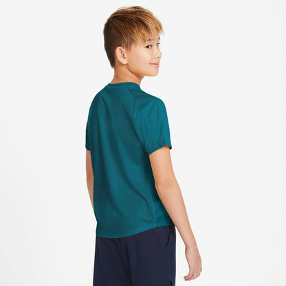Nike Boys' Dri-FIT Victory Top (Bright Spruce/White) - RacquetGuys.ca