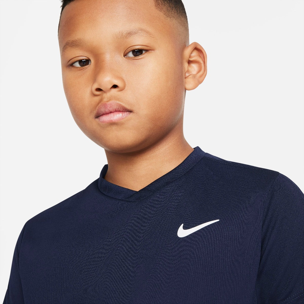Nike Boys' Dri-FIT Victory Top (Obsidian/White) - RacquetGuys.ca