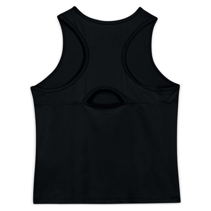 Nike Girls' Dri-FIT Victory Tank (Black/White) - RacquetGuys.ca