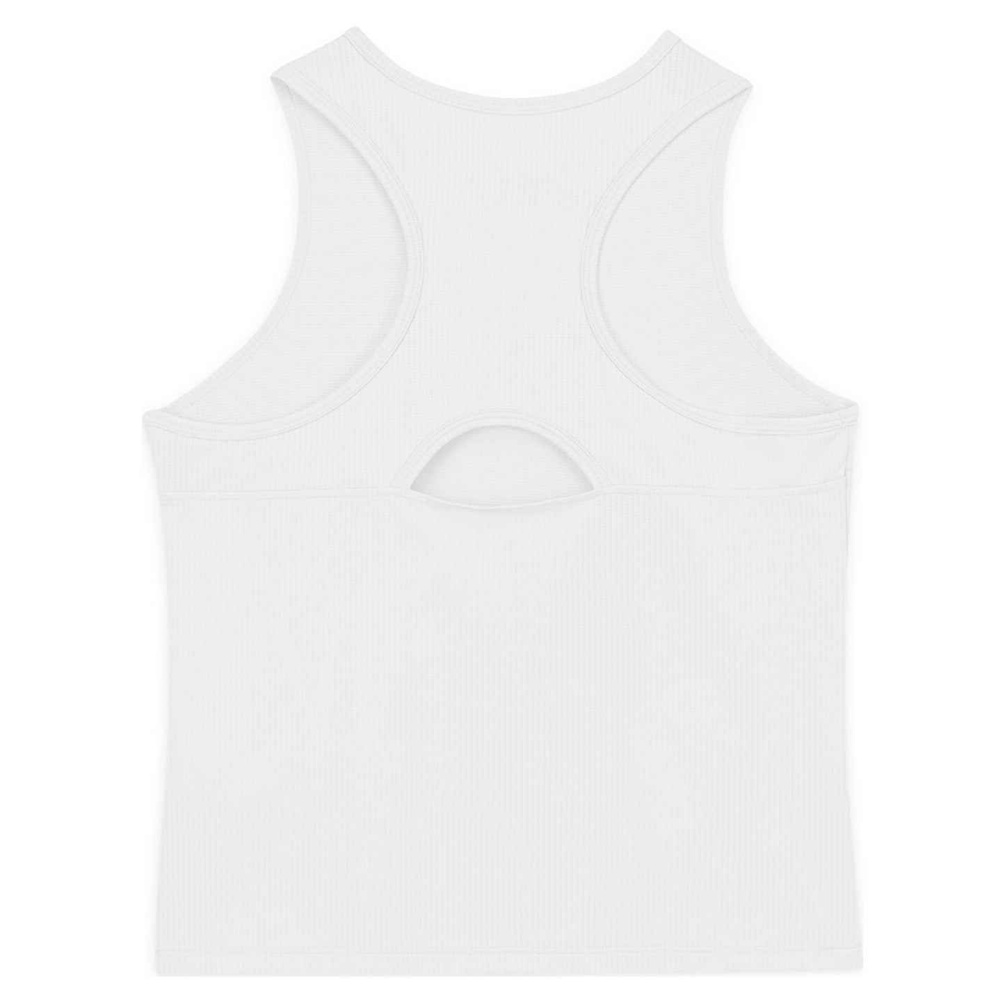 Nike Girls' Dri-FIT Victory Tank (White/Black) - RacquetGuys.ca