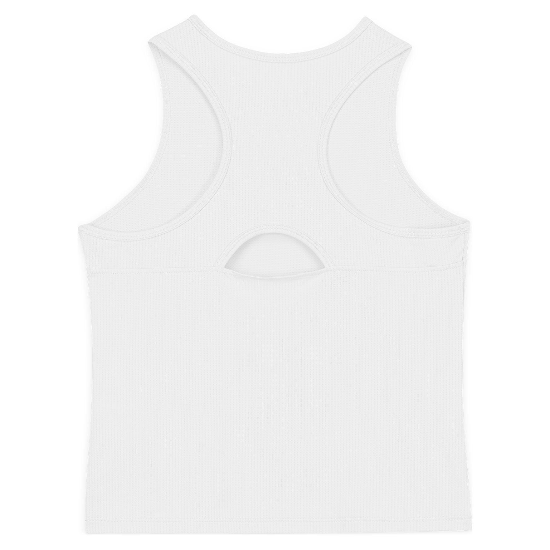 Nike Girls' Dri-FIT Victory Tank (White/Black) - RacquetGuys.ca