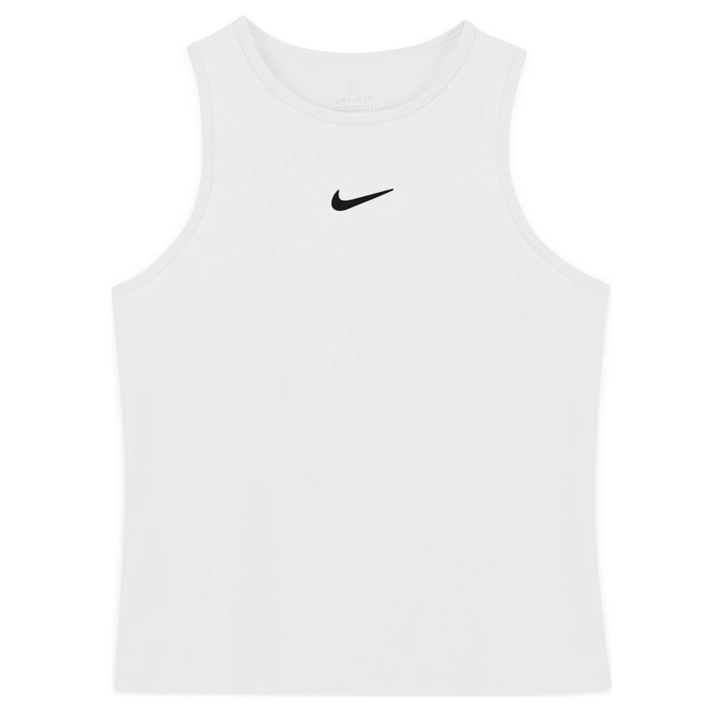 Nike Girls' Dri-FIT Victory Tank (White/Black) - RacquetGuys.ca