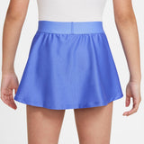 Nike Girls Dri-FIT Victory Flouncy Skirt (Sapphire/White) - RacquetGuys.ca
