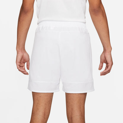 Nike Men's Rafa Dri-FIT ADV 7 Inch Shorts (White/Black) - RacquetGuys.ca
