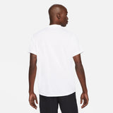 Nike Men's Dri-FIT Blade Polo (White/Black) - RacquetGuys.ca