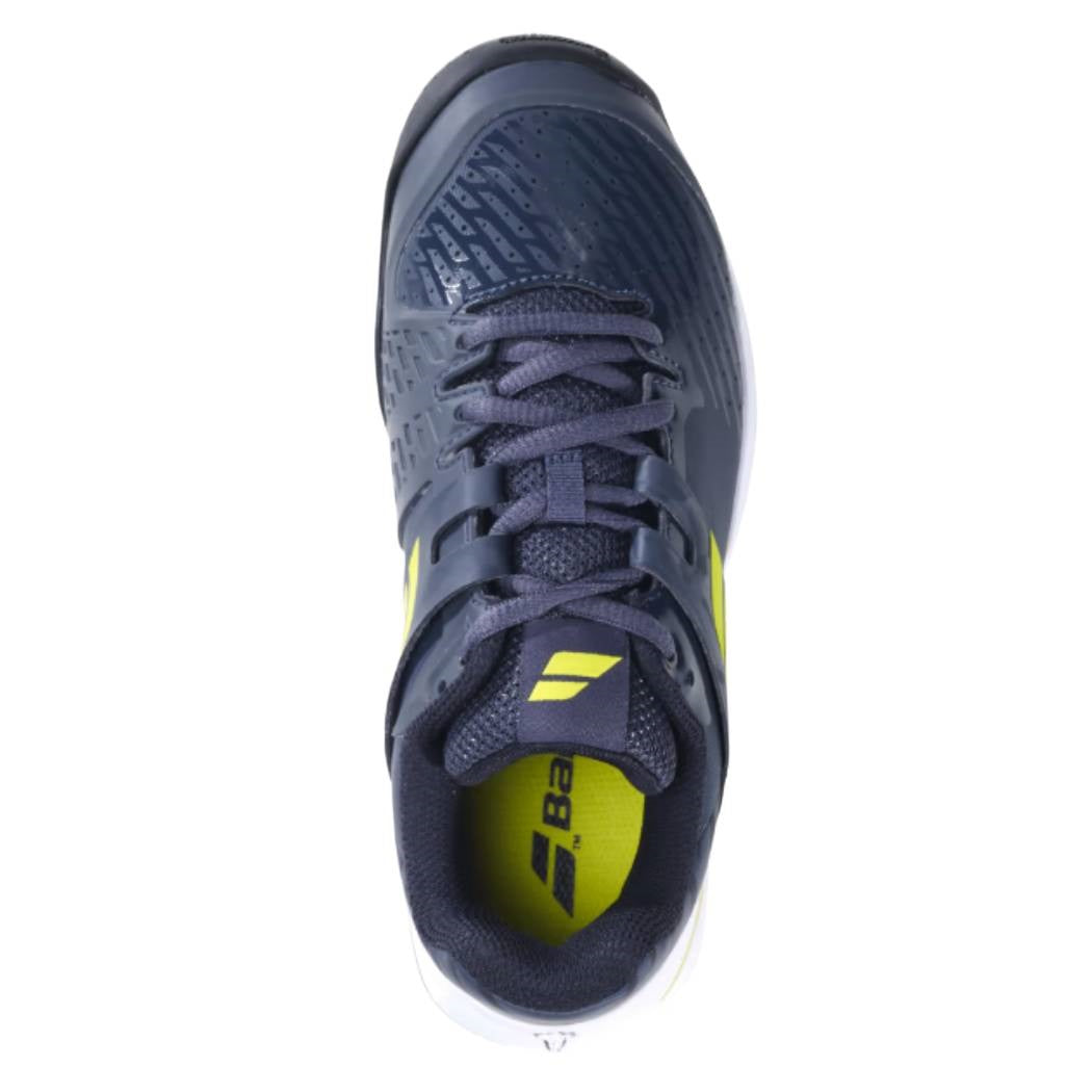 Babolat Propulse AC Junior Tennis Shoe (Grey/Yellow) - RacquetGuys.ca