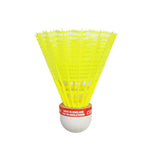 Carlton F2 Nylon Badminton Shuttlecocks (Yellow) (Red Cap) - RacquetGuys.ca