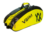 Volkl Tour Combi 6 Pack Racquet Bag (Neon Yellow/Black) - RacquetGuys.ca