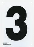 Gamma Court Number Signs