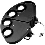Court Valet Replacement Tray with Metal Clamp (Black)