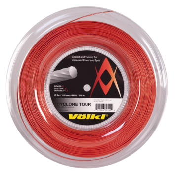 Volkl Cyclone Tour 17 Tennis String Reel (Red) - RacquetGuys.ca