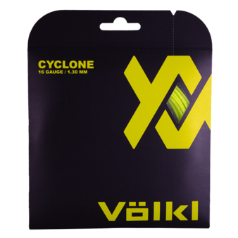 Volkl Cyclone 16 Tennis String (Neon Yellow) - RacquetGuys.ca