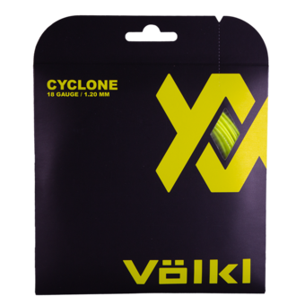 Volkl Cyclone 18 Tennis String (Neon Yellow) - RacquetGuys.ca