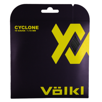 Volkl Cyclone 19 Tennis String (Black) - RacquetGuys.ca