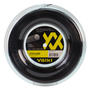 Volkl Cyclone 16 Tennis String Reel (Black) - RacquetGuys.ca