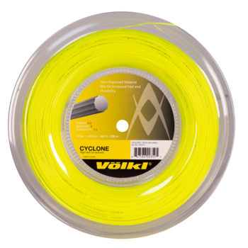 Volkl Cyclone 18 Tennis String Reel (Neon Yellow) - RacquetGuys.ca