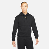 Nike Men's Fleece Heritage Tennis Hoodie (Black) - RacquetGuys.ca