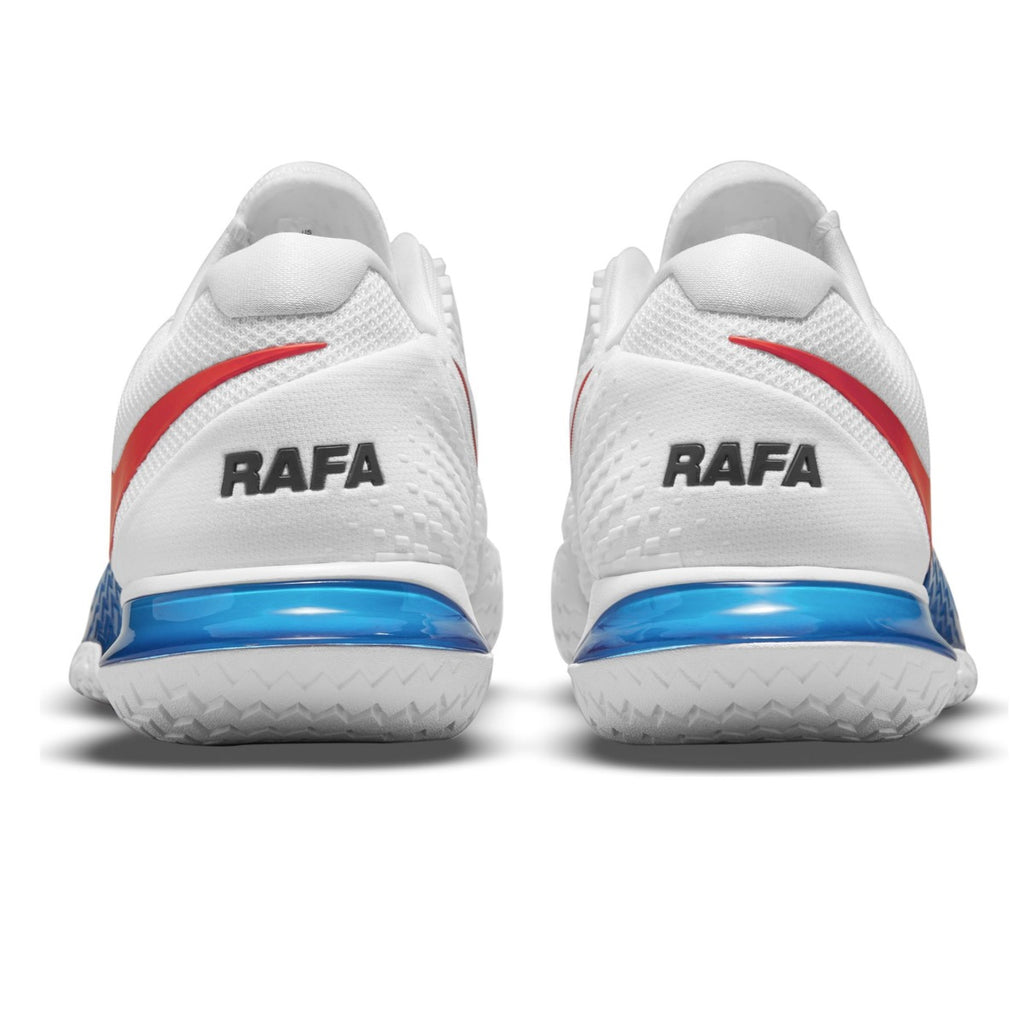Nike Zoom Vapor Cage 4 Rafa Men's Tennis Shoe (White/Red/Blue ...