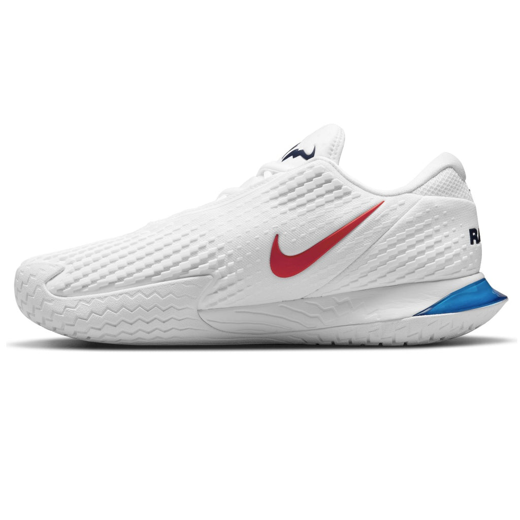 Nike Zoom Vapor Cage 4 Rafa Men's Tennis Shoe (White/Red/Blue ...