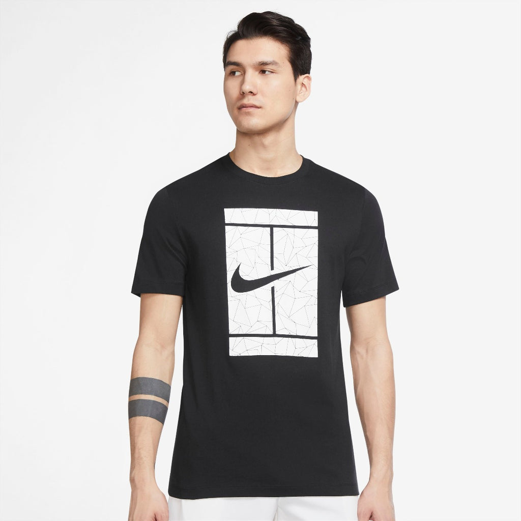 Nike Men's Seasonal Tennis Top (Black) - RacquetGuys.ca