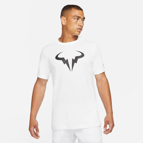 Nike Men's Dri-FIT Rafa Top (White/Black) | RacquetGuys.ca