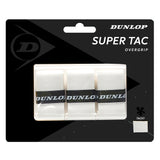 Dunlop Super Tac Overgrip 3 Pack (White) - RacquetGuys.ca