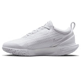 Nike Court Zoom Pro Women's Tennis Shoe (White/Silver) - RacquetGuys.ca