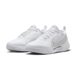 Nike Court Zoom Pro Women's Tennis Shoe (White/Silver) - RacquetGuys.ca