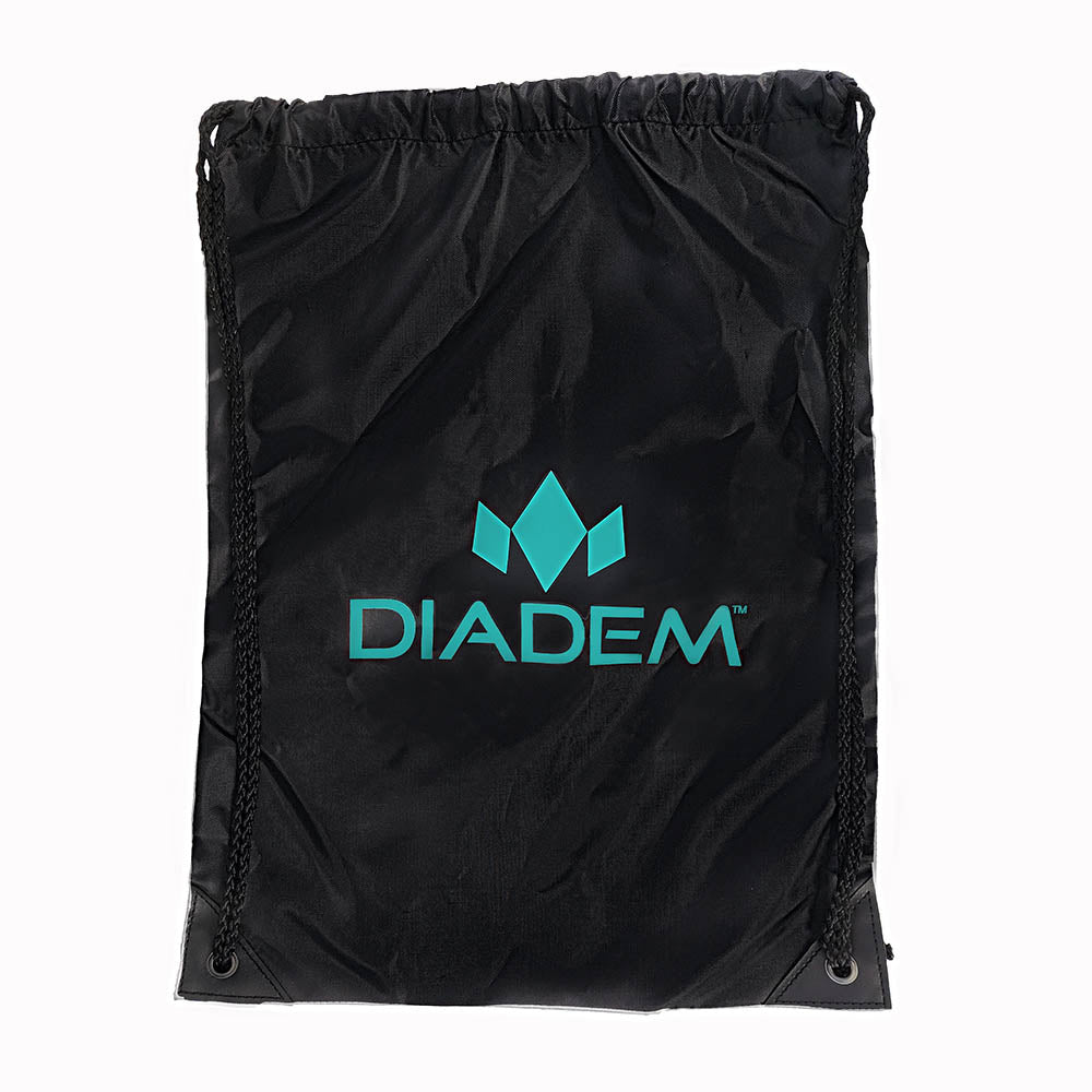 Diadem Drawstring Pickleball Bag (Black) – RacquetGuys.ca