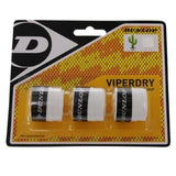 Dunlop ViperDry Overgrip 3 Pack (White) - RacquetGuys.ca