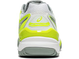 Asics Gel Resolution 7 Women's Tennis Shoe (Safety Yellow/Stone Green) - RacquetGuys.ca