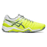 Asics Gel Resolution 7 Women's Tennis Shoe (Safety Yellow/Stone Green)