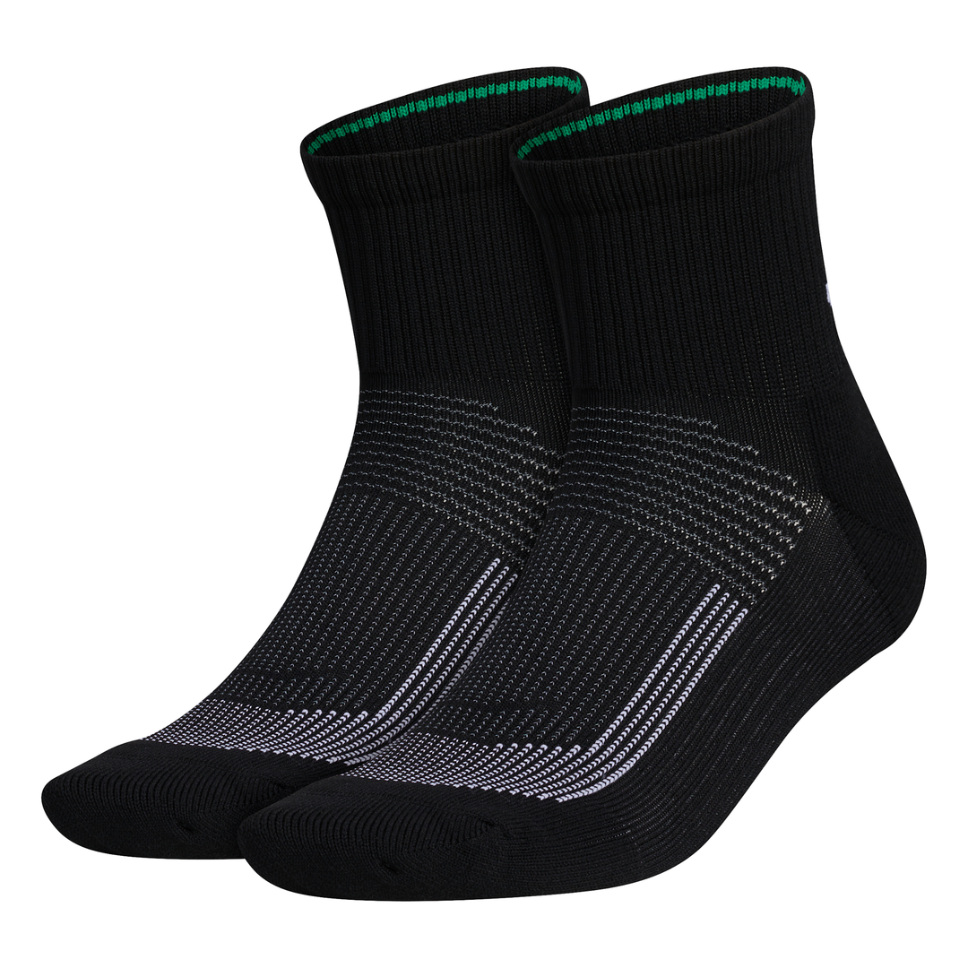 adidas Men's Superlite UB21 Quarter-Cut Socks (Black) - RacquetGuys.ca