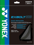 Yonex BG Exbolt 63 Badminton String (Black)