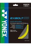 Yonex BG Exbolt 63 Badminton String (Yellow) - RacquetGuys.ca