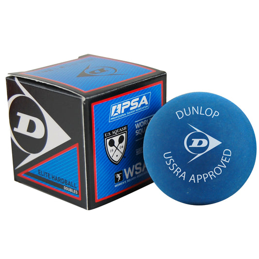 Dunlop Elite Hardball Doubles Squash Ball - RacquetGuys.ca