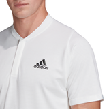 adidas Men's Freelift HEAT.RDY Polo (White) - RacquetGuys.ca